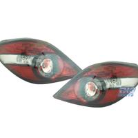 FANALI PEUGEOT 207 CC 06-12 LED ROSSO CROMATO