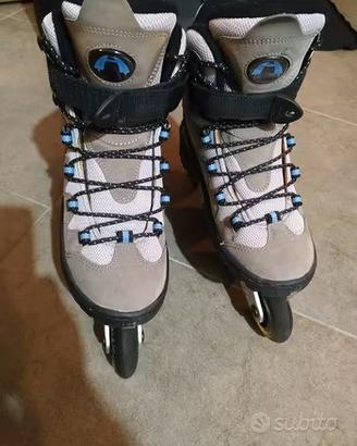 Pattini con scarpe staccabili n. 37.5