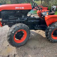 Trattorino 35 hp con fresa