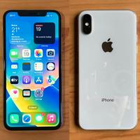 🍎 iPhone X 256GB Argento - PROBLEMA BATTERIA ⚠️