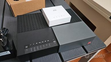 modem Tim hub + ont Zte