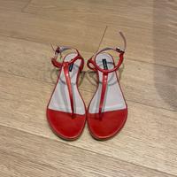 Sandali Patrizia Pepe rossi 38 1/2