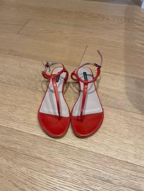 Sandali Patrizia Pepe rossi 38 1/2