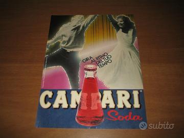 PUBBLICITA CAMPARI SODA vintage 1984