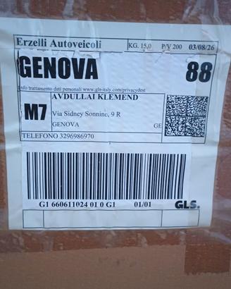 Finestrino sx x furgone Giotto victoria gladiator