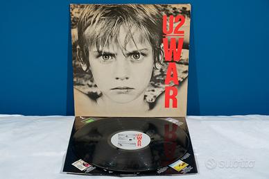 U2 WAR LP Vinile *EX/EX-* 1983 UK RaRo