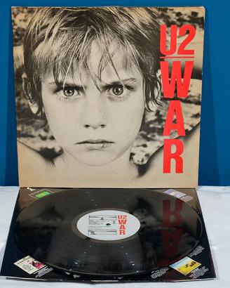 U2 WAR LP Vinile *EX/EX-* 1983 UK RaRo