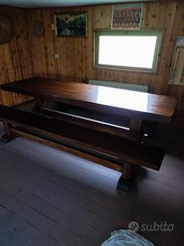 Tavolo legno massello