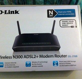 Modem router DLink
