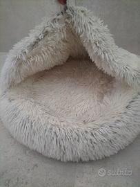 Cuccia/letto con pelo sintetico per animali, nuovo