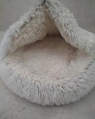 Cuccia/letto con pelo sintetico per animali, nuovo