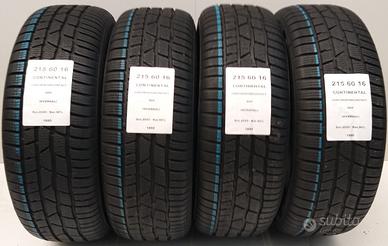 4 GOMME 215 60 16 CONTINENTAL A1890