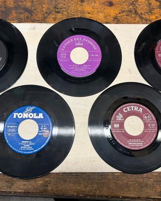 5 dischi vinile anni 70’