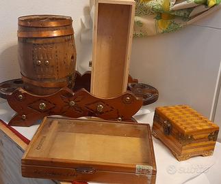 Contenitori in legno 
