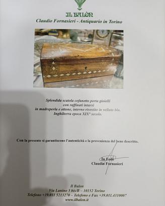Antico portagioie