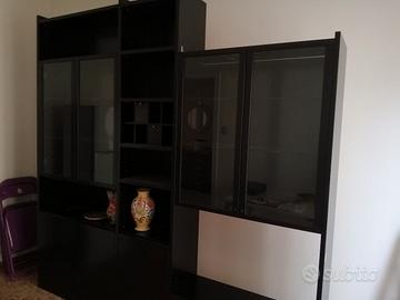 Mobile cucina/soggiorno nero