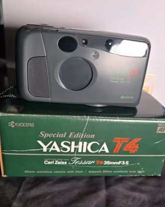 Yashica t4 come nuova con box e custodia
