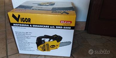 Motosega nuova con motore a scoppio 25 cc