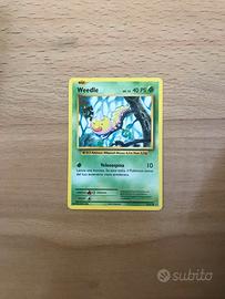 Weedle carta POKEMON Ita