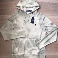 Felpa con cappuccio in cotone e lino tgS nuova