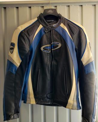 giacca pelle moto axo