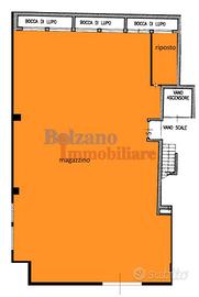 Magazzino a Bolzano, via Piani d'Isarco