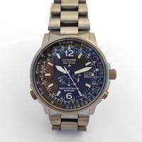 Citizen Promaster eco-drive radio titanio zaffiro