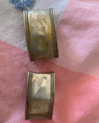 Portatovaglioli in argento 60 gr