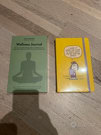Set 2 Moleskine Wellness Journal & Peanuts Limited