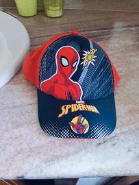 Cappellino spiderman bambino taglia 52