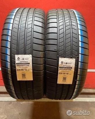 2 gomme 235 55 18 bridgestone a3332