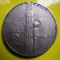 Buono da 2 lire del 1927 (molto rara)