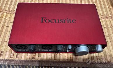 AUDIO CARD FOCUS RITE SCARLET  2i 2