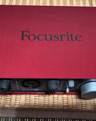 AUDIO CARD FOCUS RITE SCARLET  2i 2
