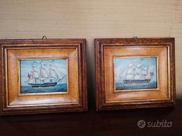 Quadri raffiguranti velieri 