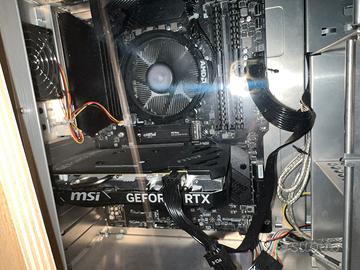 PC GAMING + MONITOR + VOLANTE E PEDALIERA G29