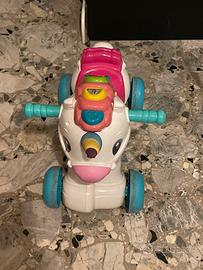 Unicorno a dondolo smontabile con ruota