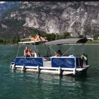 Pontoon boat (pontone catamarano)