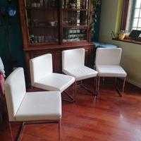 sedie vera pelle Caligaris