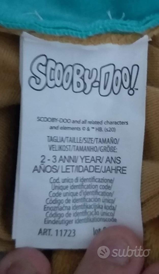 Vestito di carnevale Scooby-doo taglia 2/3 anni - Tutto per i