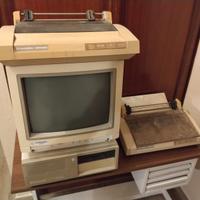Computer commodore PC20 +monitor 1084S,stampanti
