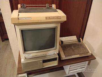 Computer commodore PC20 +monitor 1084S,stampanti
