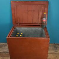 GHIACCIAIA BIRRA MORETTI FRIGO IN LEGNO ANNI 40/50