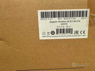 B&W Zeppelin wireless white