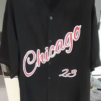 Camicia manica corta con stampa Chicago 23 tgM/L