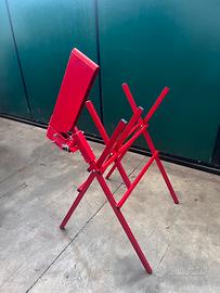 Cavalletto taglio legna  con supporto motosega