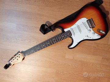 Chitarra elettrica mancina