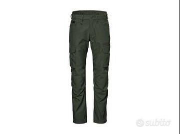 pantaloni moto bmw purerider verdi oliva tg 36/32