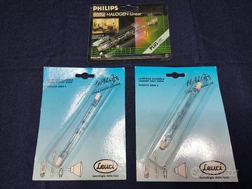 Lampade Alogene Philips e Leuci 200-500W Vintage