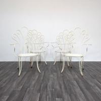 Lio Carminati Sedie Da Giardino 4 Pz Design Anni50